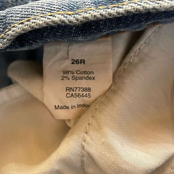 J. Crew Stretch MatchStick Jeans size 26R - Picture 5 of 5